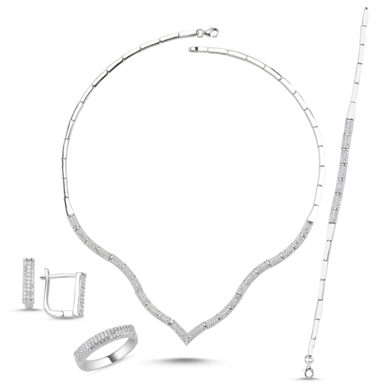 Ürün resmi: Zirkon Taşlı Set