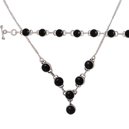 Resim Doğal Taşlı Set