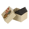 Ürün resmi: Kalpli Baykuş Kolye ve Yüzük Karton Hediye Kutusu