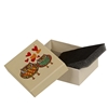 Ürün resmi: Kalpli Baykuş Üçlü Set Karton Hediye Kutusu