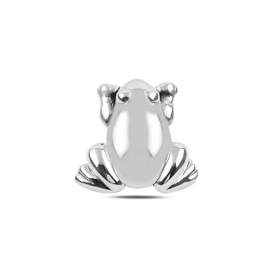 Ürün resmi: Kurbağa Elektroform Gümüş Bayan Kolye Ucu