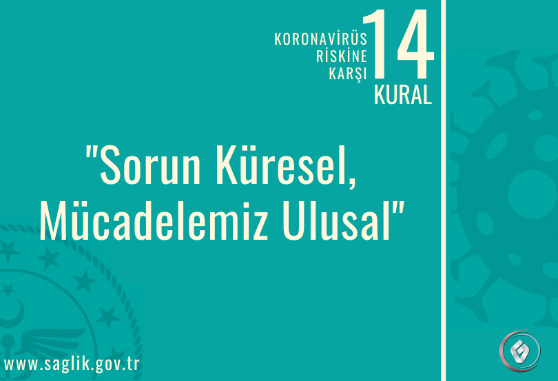 Koronavirüs Riskine Karşı 14 Kural