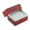 Ürün resmi: Kalplerle Kaplı Yastıklı Saat ve Bileklik Karton Hediye Kutusu
