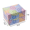 Ürün resmi: Renkli Motifli Süngerli Saat ve Bileklik Karton Hediye Kutusu