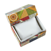 Ürün resmi: Renkli Kelebek Desenli Yastıklı Saat ve Bileklik Karton Hediye Kutusu
