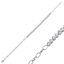 Resim Rodyum Kaplama 2.75mm Zirkon Taşlı Suyolu Gümüş Bayan Bileklik