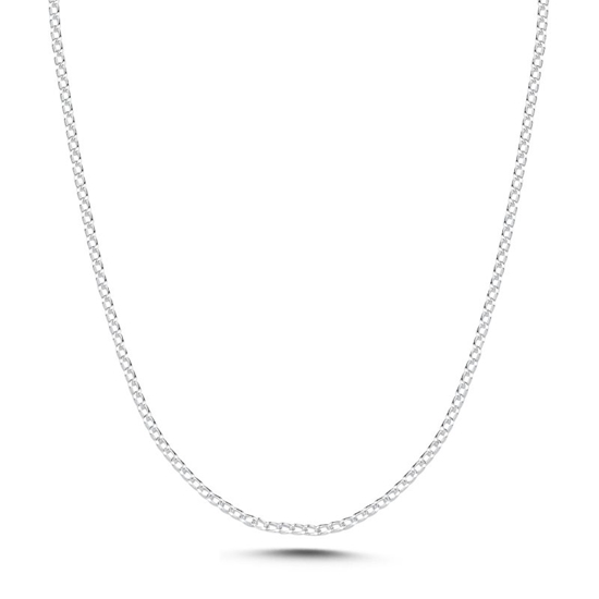 Ürün resmi: 30 Mikron Gurmet Gümüş Zincir Kolye